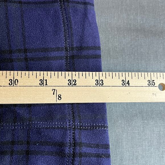 Columbia Dusk2Dawn Jacket Women S Blue Plaid Thermal Comfort Omni-Heat Insulated - Picture 8 of 9